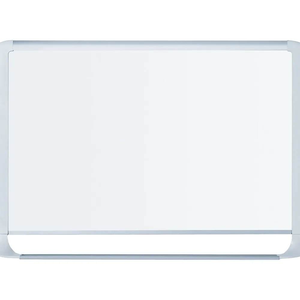 Dry Erase*MasterVision Gold Ultra Steel Dry-Erase Whiteboard, Aluminum Frame, 3' x 2' (MVI030205)