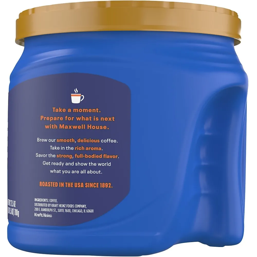 Maxwell House Original Roast Ground Coffee, Medium Roast, 27.5 oz (GEN09422)