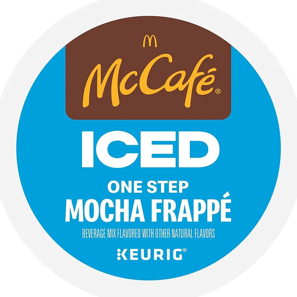 McCafe Mocha Frappe Iced Coffee Keurig® K-Cup® Pods, Medium Roast, 80/Carton (5000372394CT)