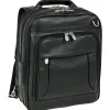 Laptop Pouch, Black Leather (4165)<McKlein Hot