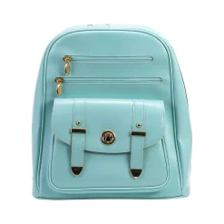 McKlein M Series ROBBINS Laptop/Tablet Backpack, Aqua Blue (99588)