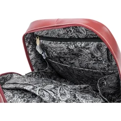 McKlein MARYVILLE Business Laptop/Tablet Backpack, Red (99576)