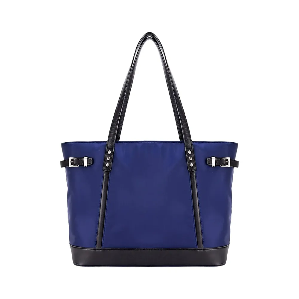 N Series ARIA Navy Nylon Tote, Medium (17567)<McKlein Outlet