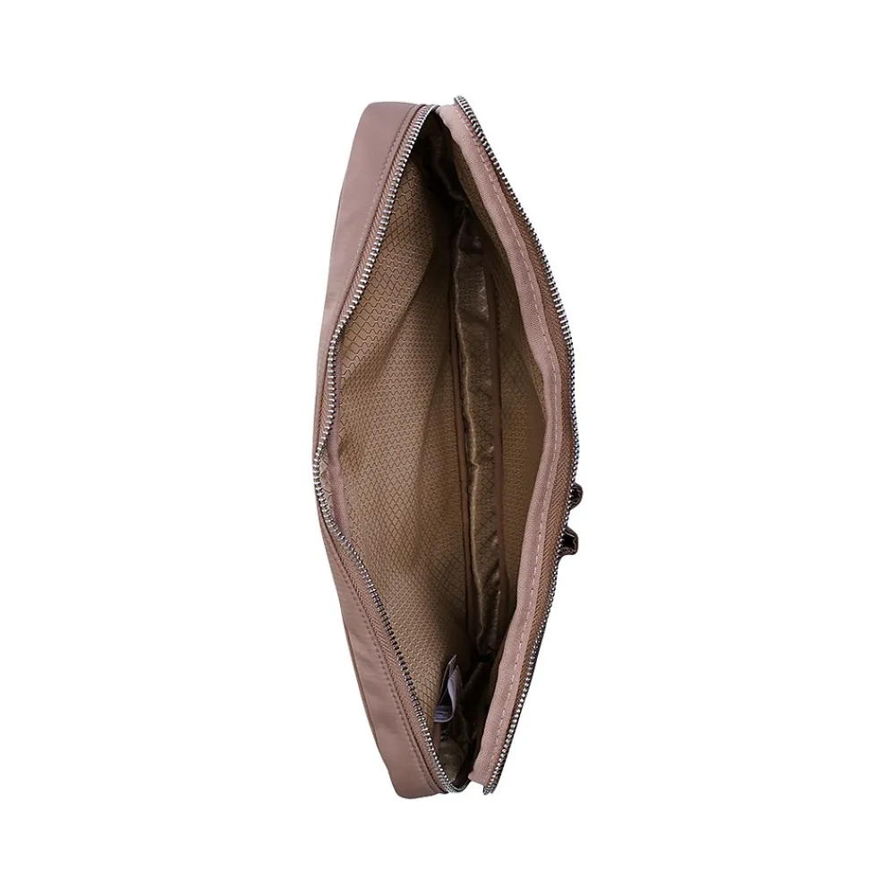 N Series AUBURN Nylon Laptop Sleeve for 15" Laptops, Khaki (18324)<McKlein Online