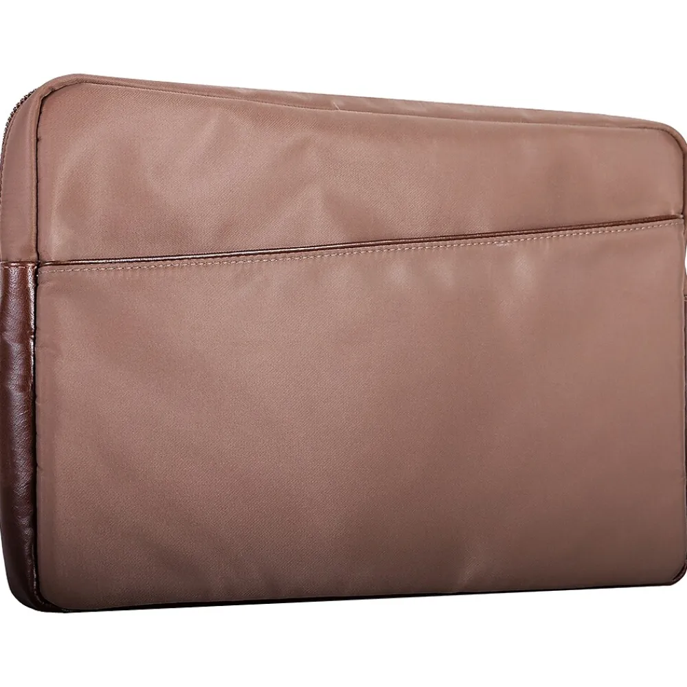 N Series AUBURN Nylon Laptop Sleeve for 15" Laptops, Khaki (18324)<McKlein Online