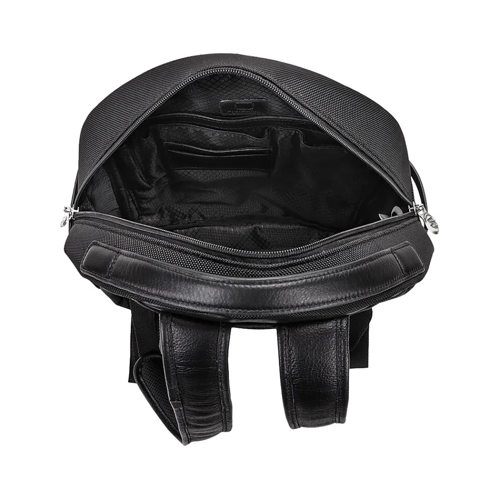 McKlein Oakland U Series Laptop Backpack, Solid, Black (78795)