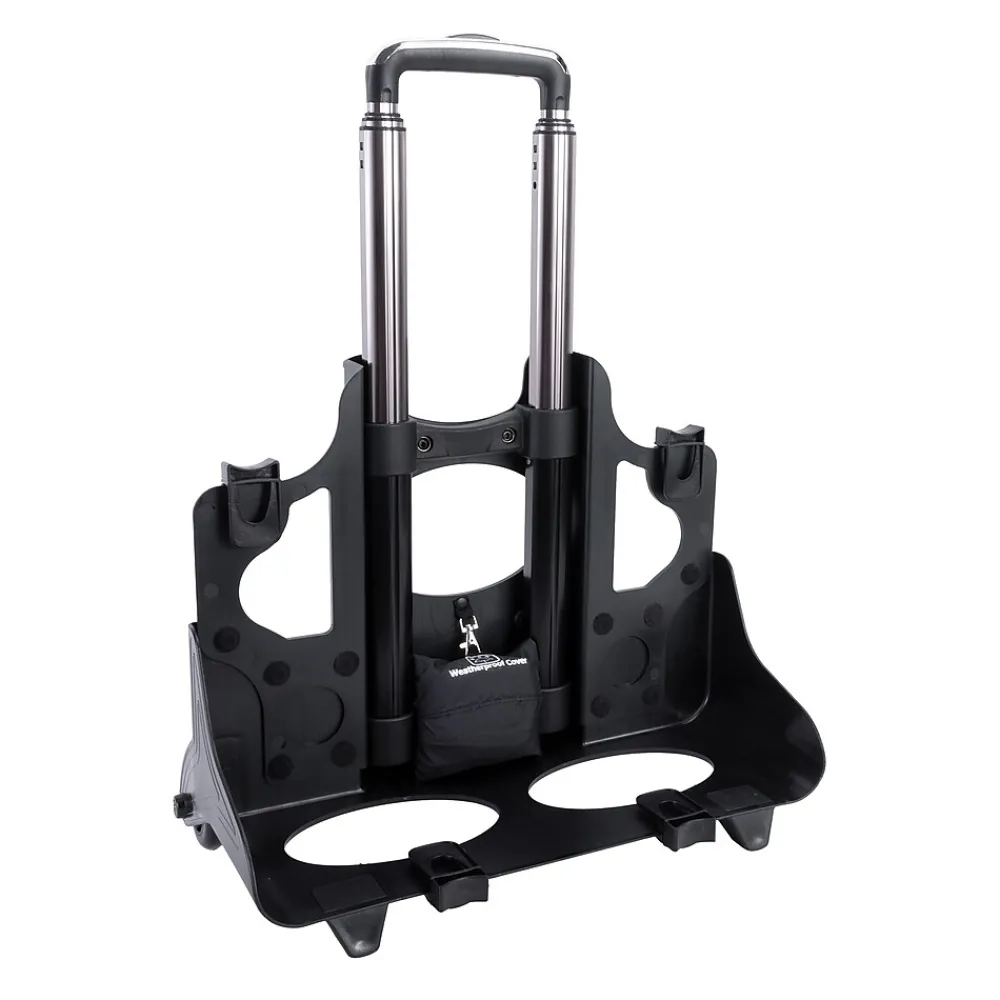 S Series Laptop Rolling Briefcase, Black Leather (15705)<McKlein Sale