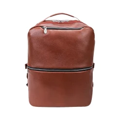 McKlein U Series East Side Laptop Backpack, Brown Leather (18874)