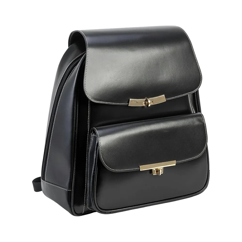 McKlein USA KENDALL Laptop/Tablet Backpack, Black (99535)