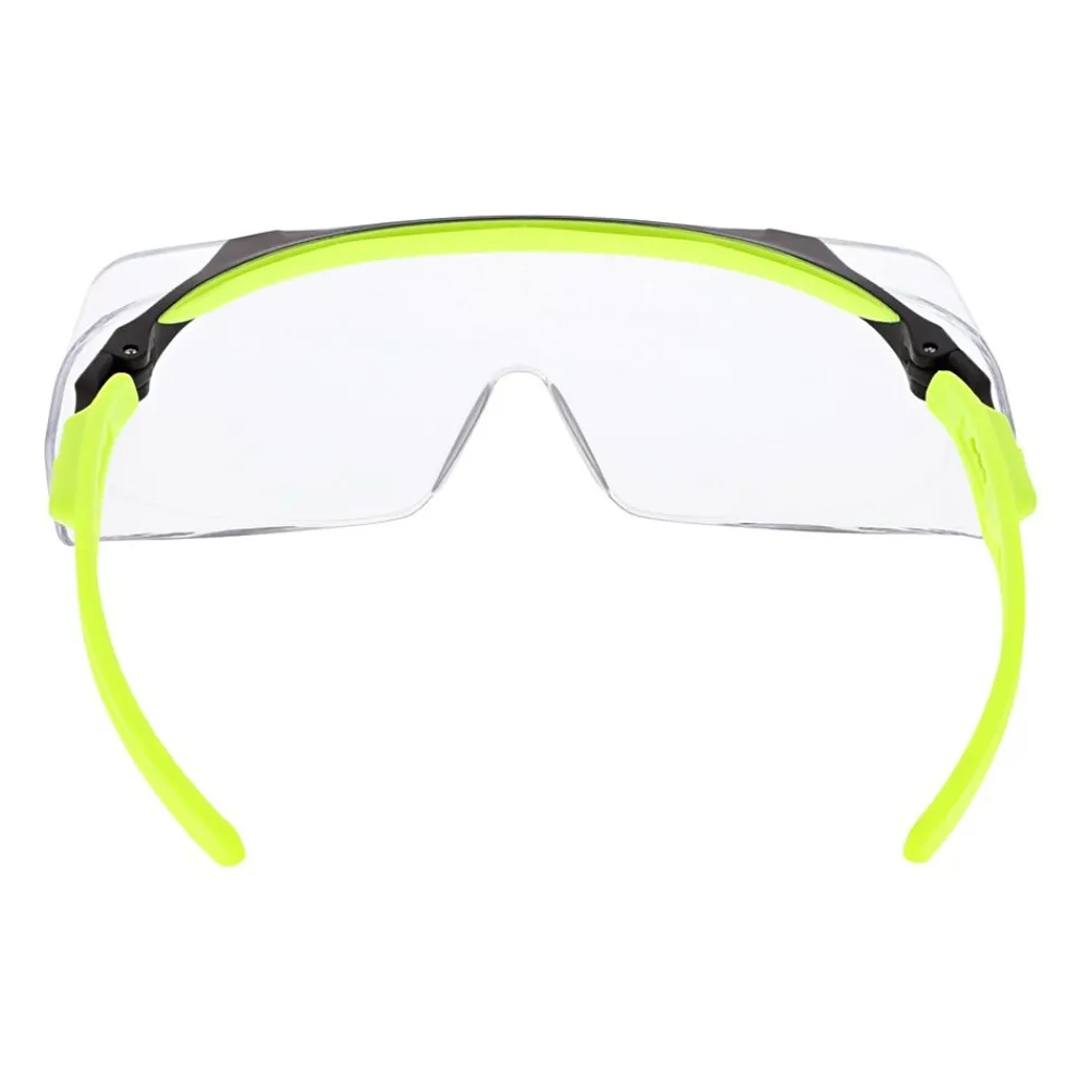 MCR Safety Klondike OTG Anti-Fog Safety Glasses, Over the Glasses, Clear Lens (OG220DC)
