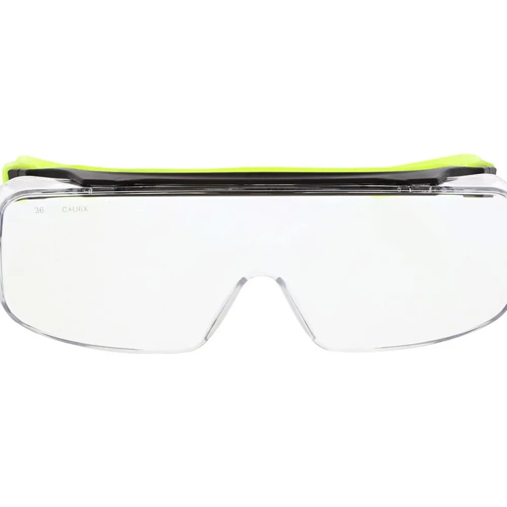 MCR Safety Klondike OTG Anti-Fog Safety Glasses, Over the Glasses, Clear Lens (OG220DC)