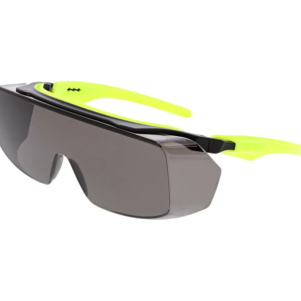 MCR Safety Klondike OTG Anti-Fog Safety Glasses, Over the Glasses, Gray Lens (OG222PF420)