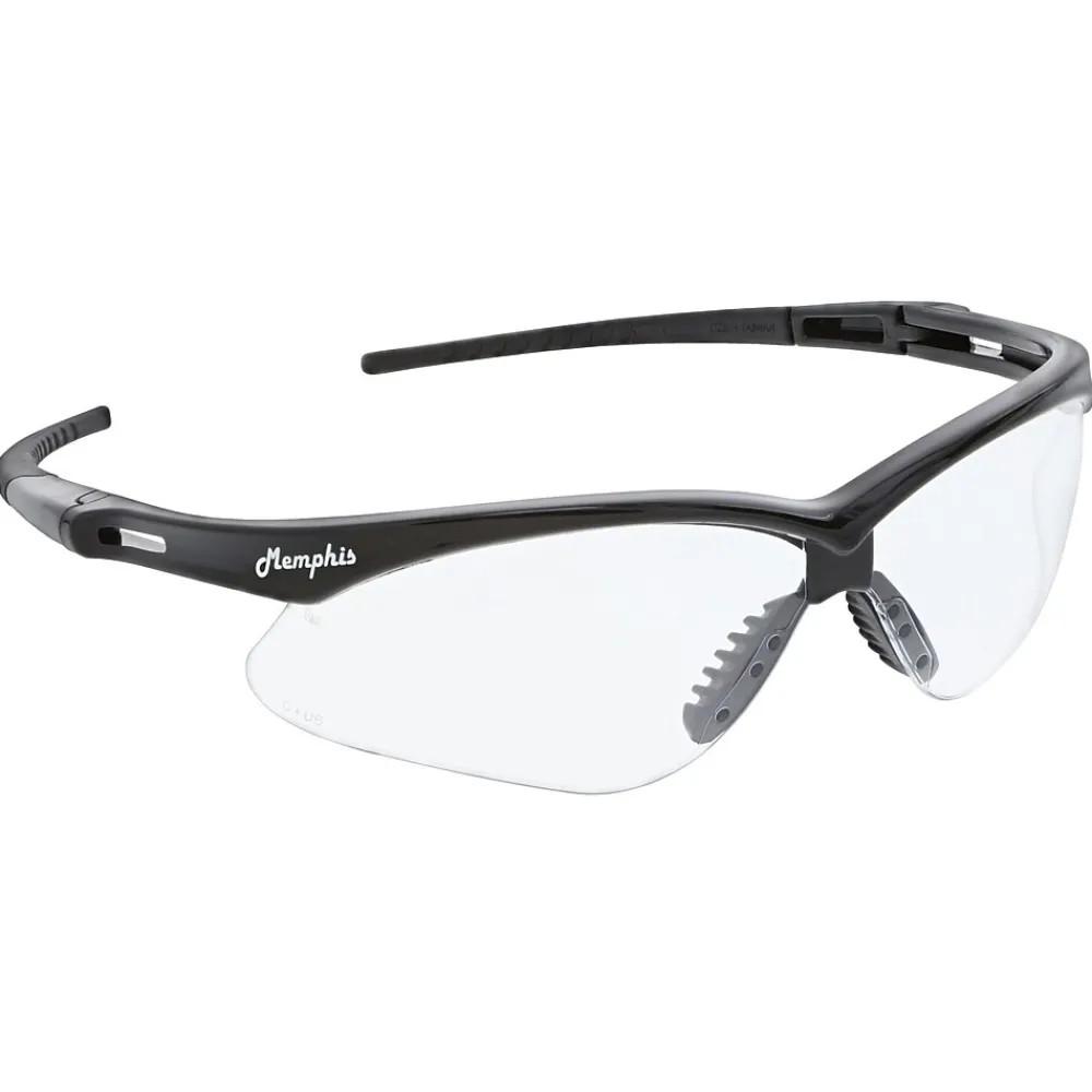 MCR Safety Memphis Anti-Fog Safety Glasses, Wraparound, Clear Lens (MP110AF)