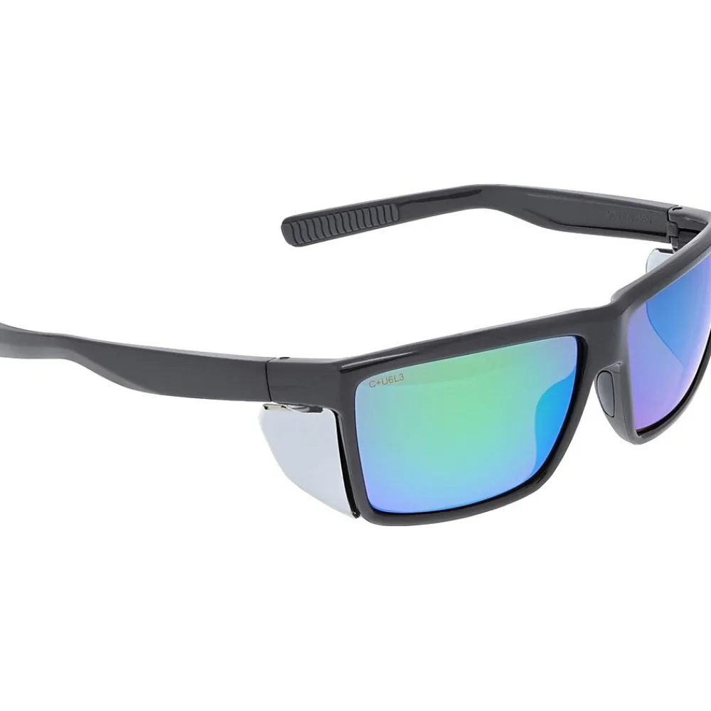 MCR Safety Swagger SR2 Safety Glasses, Green Mirror Lens (SR22BGZ)