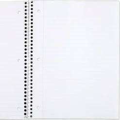 Subject Notebooks|Mead 1-Subject Notebook, 8.0" x 10.5", Wide Ruled, 70 Sheets, Purple (05510BA7)