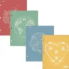 Pocket Folders|Mead We Mean Green 3-Hole Punched 2-Pocket Paper Folders, Assorted Colors (330000F)