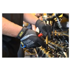 Mechanix Wear FastFit Leather Gloves, Black (MFF-05-011)
