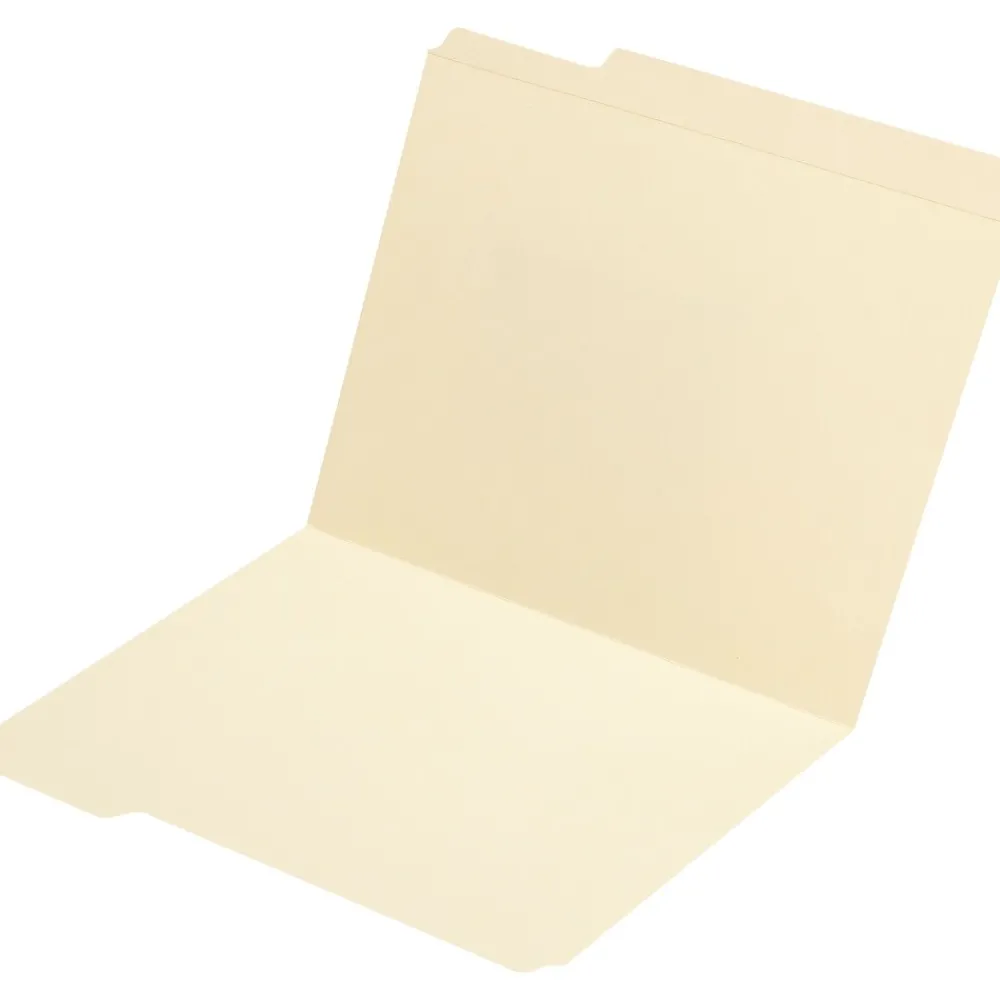 File Folders|Medical Arts Press 8" Tab File Folders, Letter, Manila, 100/Box (31454)