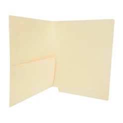 File Folders|Medical Arts Press End Tab File Folders, letter size manila, reinforced end tab, 250/Box (31459B)