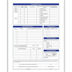 Medical Forms*Medical Arts Press ® Health History Form; Purple FormFamily™