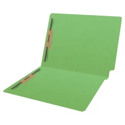 File Folders|Medical Arts Press Heavy-Duty End Tab File Folder, Straight Cut, Letter-Size, Green, 40/Box (S-09459-GRN)