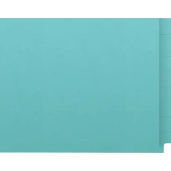 File Folders|Medical Arts Press Kardex Match Reinforced End Tab File Folder, Straight Cut, Letter Size, Light Blue, 50/Box (S-09484-LBL)
