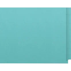 File Folders|Medical Arts Press Kardex Match Reinforced End Tab File Folder, Straight Cut, Letter Size, Light Blue, 50/Box (S-09483-LBL)