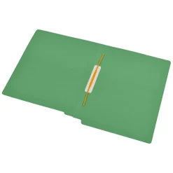 File Folders|Medical Arts Press Reinforced End Tab File Folder, Straight Cut, Letter-Size, Green, 50/Box (S-09168-GRN)