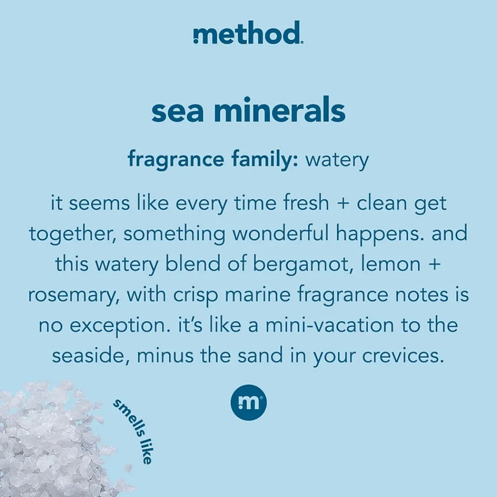 Foaming Hand Soap, Sea Minerals Scent, 10 oz. (00365)<Method Hot