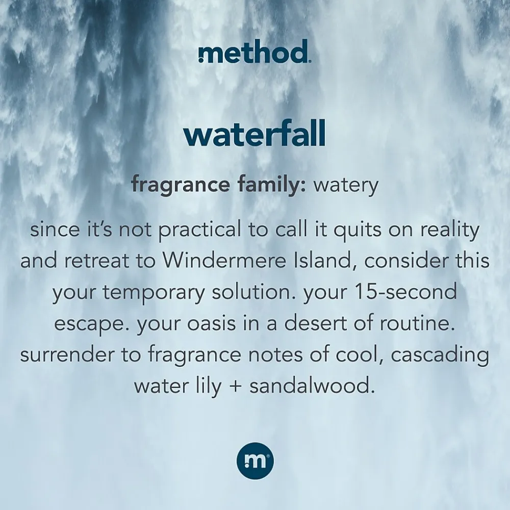 Gel Hand Soap Refill, Sweet Water Scent, 34 Fl. Oz. (328104)<Method New