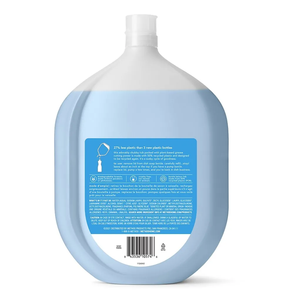 Liquid Dish Soap Refill, Sea Mineral, 54 oz. (10574)<Method Best