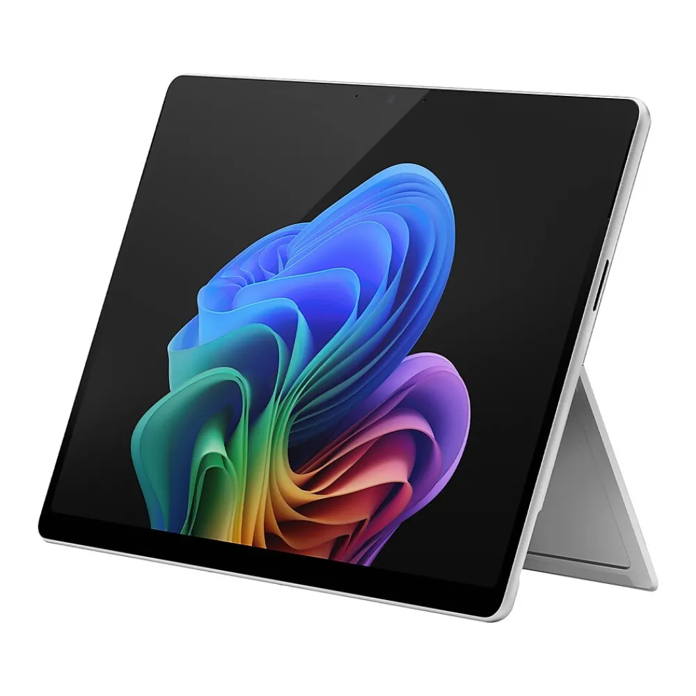 Surface Pro 11 Copilot+ 13" Tablet, Qualcomm Snapdragon X Plus, 16GB RAM, 512GB SSD, Platinum (ZHY-00001)<Microsoft Online