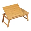 12" x 19.75" Lap Desk/Laptop Stand With Folding Legs, Brown (BEDTRAYBM-BRN)<Mind Reader New