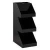 Mind Reader 5-Compartment Coffee, Tea, Utensil and Condiment Countertop Organizer, Black (3TCORG-BLK)