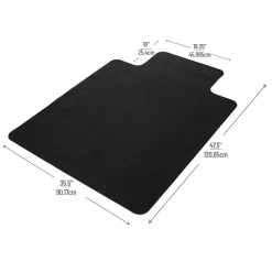 Chair Mats*Mind Reader Hard Floor Chair Mat with Lip, 36