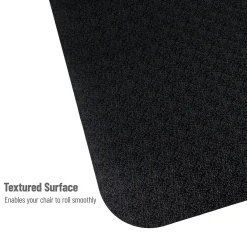 Chair Mats*Mind Reader Hard Floor Chair Mat with Lip, 36