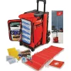 MobileAid EASY-ROLL Modular Trauma First Aid Station with BleedStop Compact 100 BLEEDING CONTROL & Gunshot Wound Kit (31500)