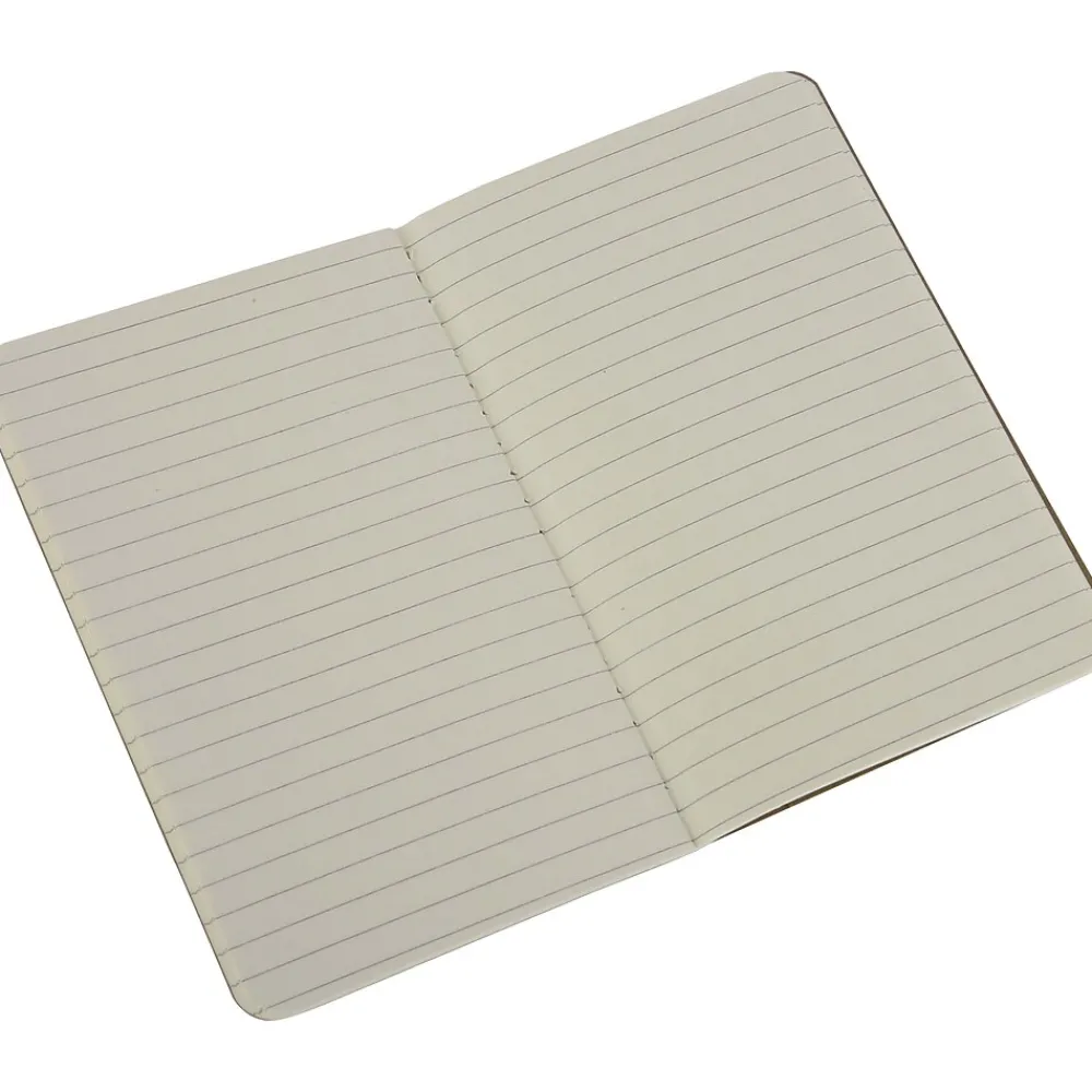 Journals|Moleskine Cahier Soft Cover Journal, 3.5" x 5.5", Kraft Brown, 3/Pack (704925)