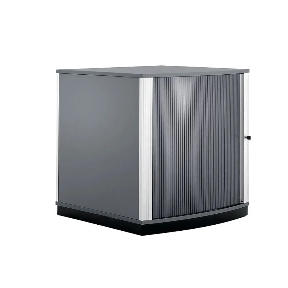 Storage Cabinets*Moll ® 37" Two Tier Lockfile Carousel Cabinet, Graphite