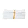 Terry Cleaning Wipers, 19" x 16", White, 60 Wipers/Box (N030-W69S-5DZ)<Monarch Brands New