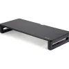 Sale StarTech Monitor Riser Stand with Wireless Charging Pad - 15W Qi Charger for Phone - Height Adjustable Computer Monitor Riser for Desk