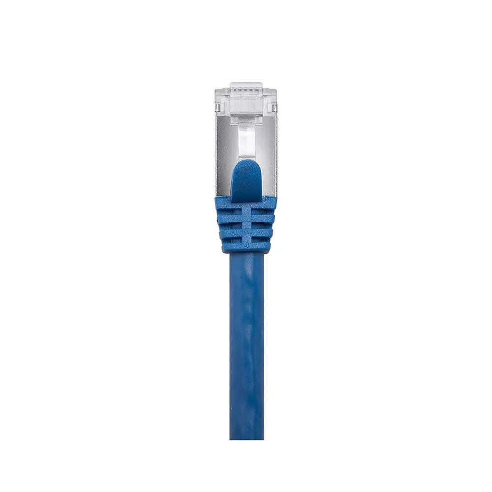 Monoprice Entegrade Series 10 ft. Cat7 Double Shielded (S/FTP) Ethernet Patch Cable, 26AWG, Blue (13661)
