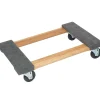 Monster Trucks ® 4-Wheel Piano Wooden Carpeted Dolly