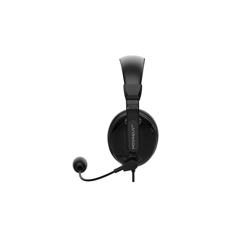 Best Morpheus 360 Deluxe Multimedia Stereo USB Headset Over Ear Black (HS3500SU)