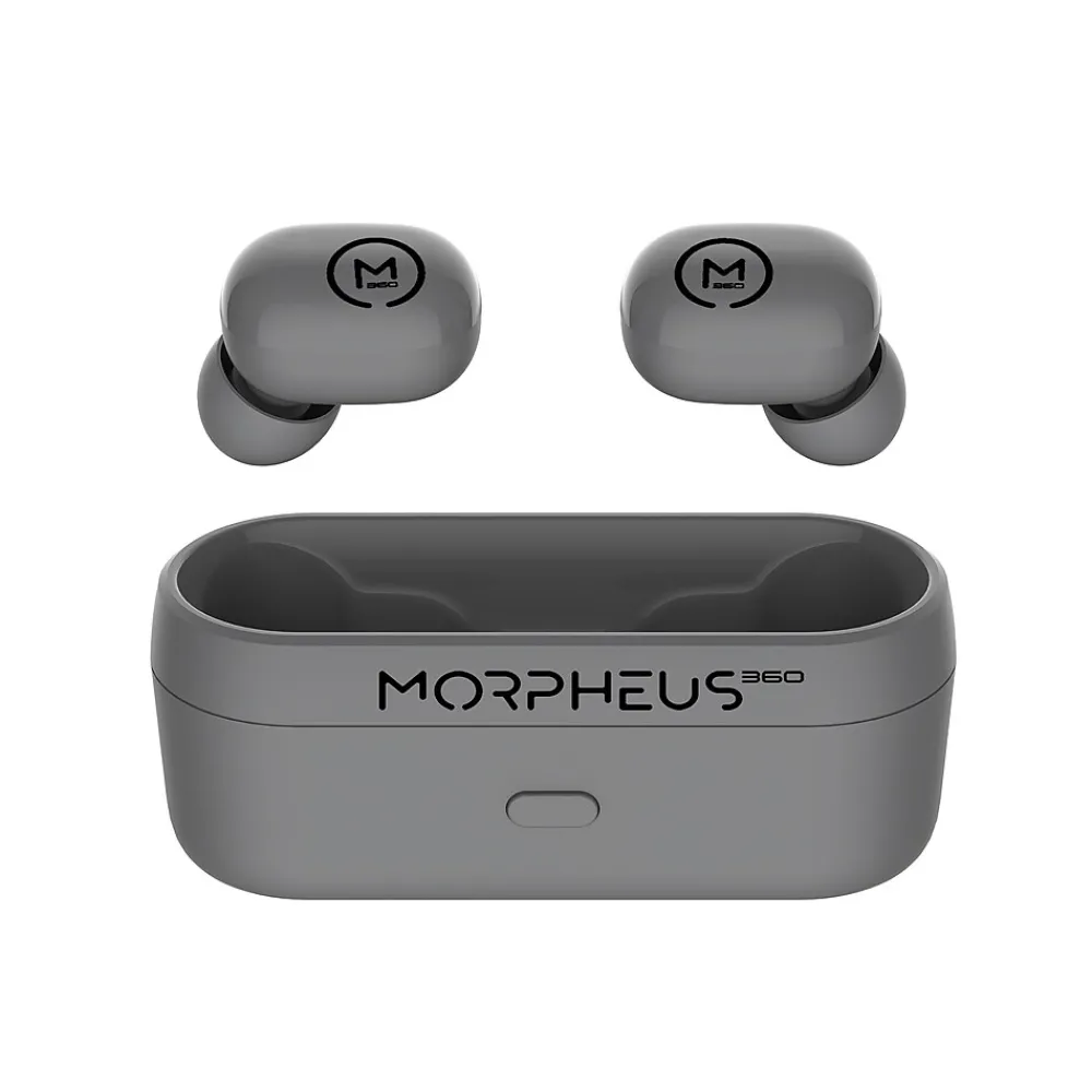 Spire Wireless Earbuds, Bluetooth, Slate Gray (TW1500G)<Morpheus 360 Clearance
