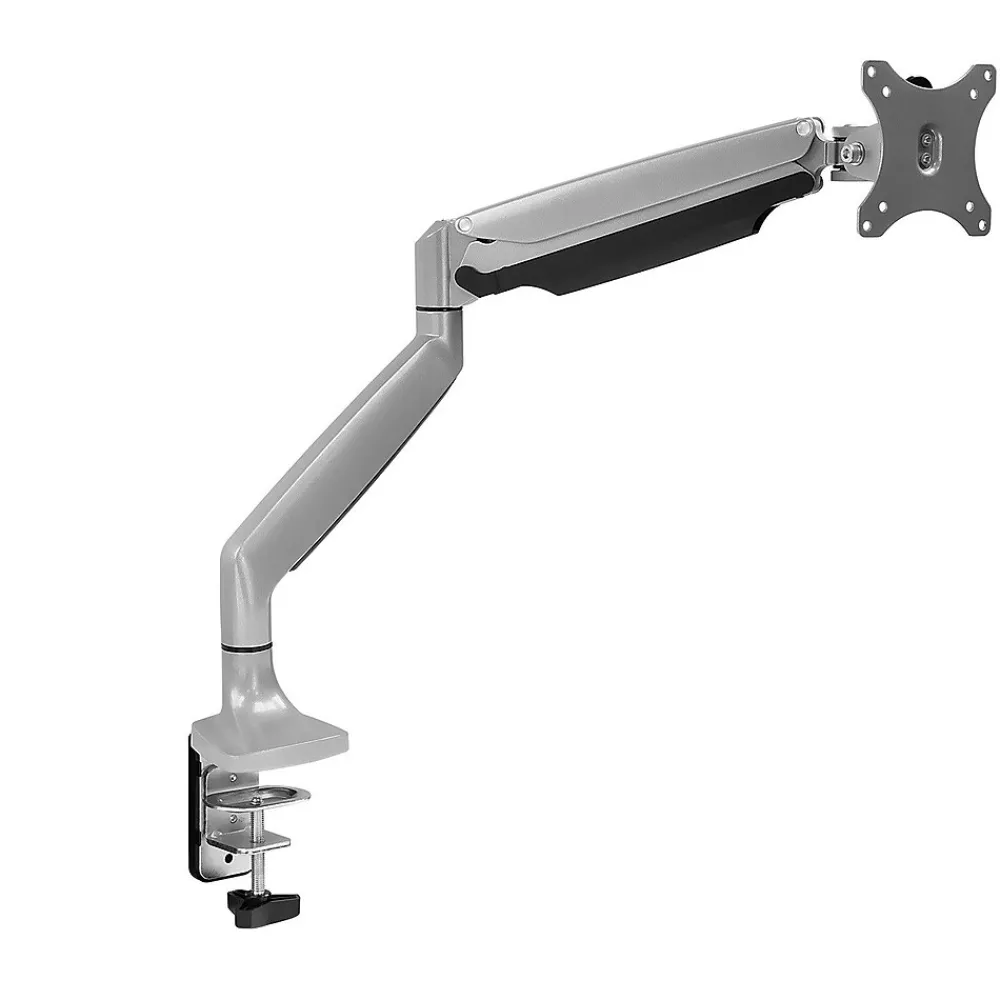 Online Mount-It! Mount it Display Stands Adjustable Monitor Arm, Up to 32", Silver (MI-1771)