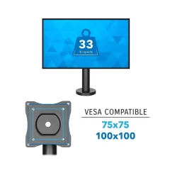 Outlet Mount-It! Adjustable POS Monitor Mount, Up to 23