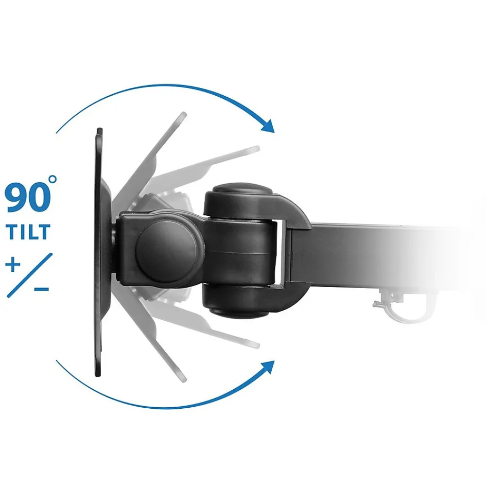 Hot Mount-It! Adjustable Triple Monitor Mount, Up to 32", Black (MI-753XL)