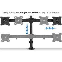 New Mount-It! Dual Monitor Desk Mount for 13