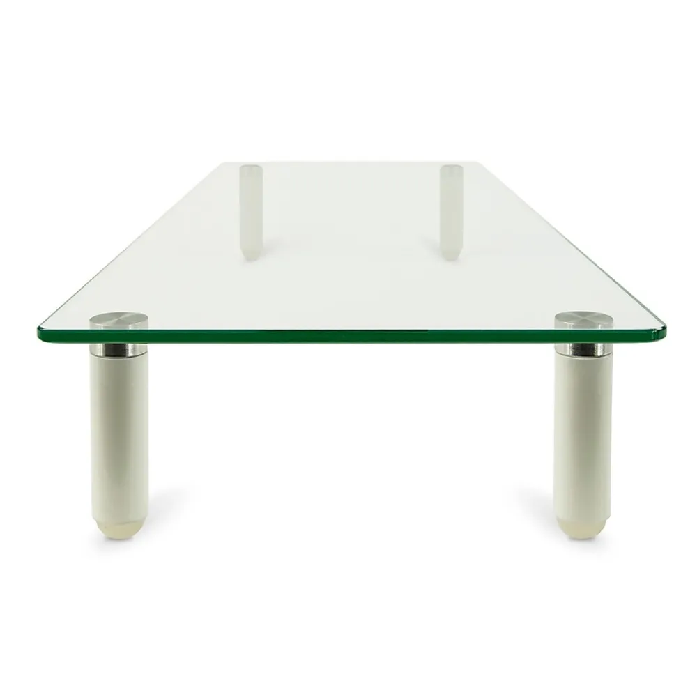 Discount Mount-It! Glass Monitor Riser, 22" Wide, Clear (MI-7263)